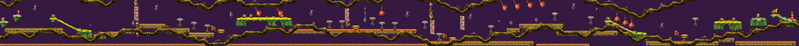 La map de la version Game Boy Advance.