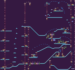 La map de la version PC.