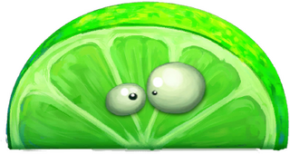 Vue détaillée d'un citron vert de Rayman Legends.