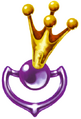 Autre version de l'artwork de Lums violet utilisé pour le manuel Game Boy Color.