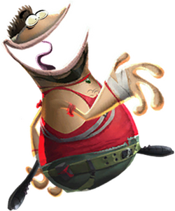 Far Glob dans Rayman Legends