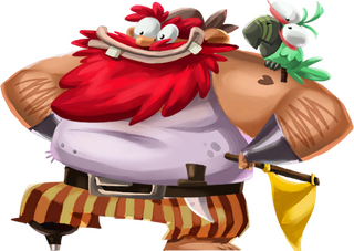 Le Capitaine de Rayman Adventures.