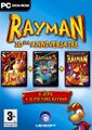 Jaquette française de la 2ème édition de la version PC de Rayman 10ème Anniversaire.
