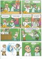 Le deuxième duo de scientifiques humains dans Méga bug‎‎