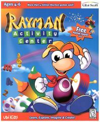 Deuxième jaquette de Rayman Activity Centre.