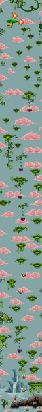 La map de la version Game Boy Color.