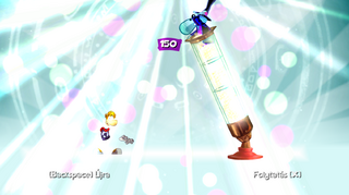 A Mágus, miután megszerezte Rayman Szikrancsait (ez azok kevés pályák egyike, amikben csak 150 Szikrancs kell a Szikrancséremhez).