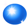 Artwork d'un Lums bleu.