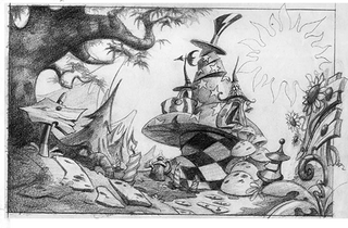 Concept art de la maison du Magicien.