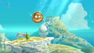 Le seul bouclier volant de Levée de boucliers dans la version Nintendo Switch.