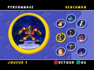 Henchman 800 dans Rayman Arena.