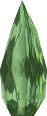 Vue détaillée d'un menhir.