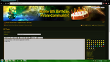 Le forum lors du huitième anniversaire du site.