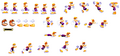 Les mouvements de Rayman.