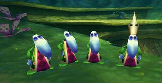 L'apparence des Grands Minis est différente dans les versions japonaises de Rayman 2 et Rayman Revolution.