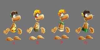 Concept arts de Shayman, dont celui qui le rend identique à Tarayzan.
