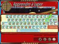 Apprendre à taper.