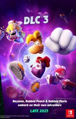 Rayman, tel qu’il apparait dans Mario + The Lapins Crétins : Sparks of Hope.