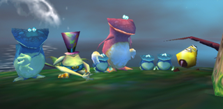 Les "funérailles" de Rayman.