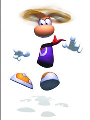 L'hélicoptère dans Rayman 2.