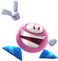 Sprite morcelé des Électoons dans Rayman Mini.