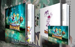 De gauche à droite, les éditions standard et collector de L'Histoire de Rayman.
