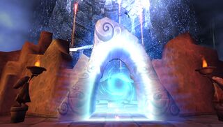 El portal que lleva a una versión alternativa de la torre