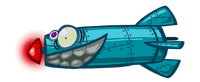 Missile animé