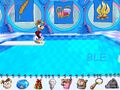 Le concours de plongeon.