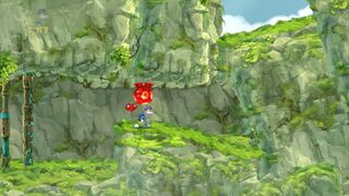 Un bulbe explosif qui doit être frappé pour pouvoir continuer.