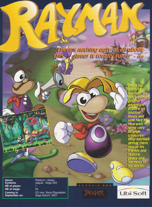 Rayman US Promotional Flyer 1 Front.png