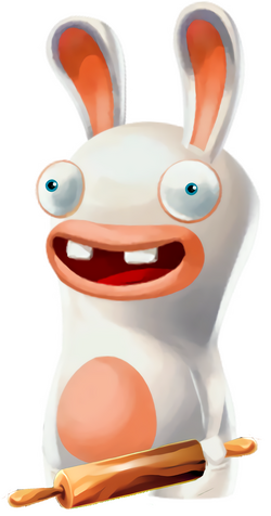 Un Lapin Crétin dans Rayman Adventures