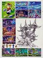 Un collage d'images et d'artworks du jeu Rayman, qui était affiché sur un mur du studio Ubisoft de Montpellier pendant le développement de Rayman Origins. Ce collage était utilisé comme référence pour travailler sur le nouveau jeu.