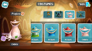 Poglox dans la Galerie des Costumes.