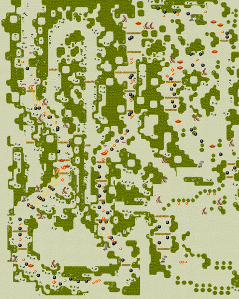 La map du niveau.