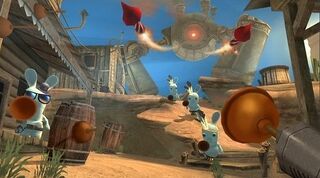 Rayman használja a WC pumpát.