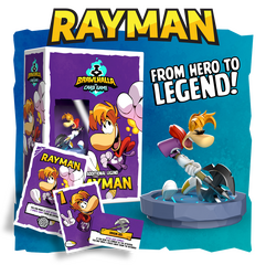 L'add-on Rayman pour Brawlhalla: The Card Game.