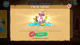 Présentation du Pack Sucré