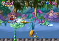 Bzzit peut tirer des projectiles d'énergie dans la version Jaguar de Rayman 1