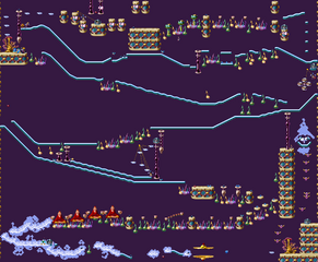 La map de la version PlayStation.