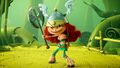 Barbara dans la bande-annonce de Rayman Legends en images de synthèse diffusée à l'E3 de 2013.