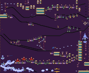 La map de la version Nintendo DSi.