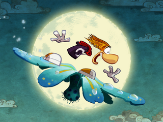 Fond d'écran Rayman surfe.