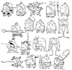 Concept arts de Crapauds.