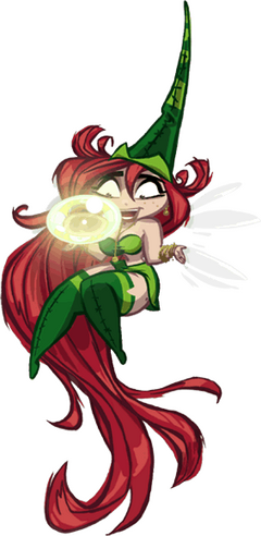 Bétilla, telle qu'elle apparait dans Rayman Origins