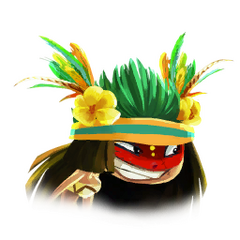 Icône représentant la tête d'Amazonia.
