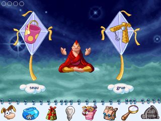 La ronde des comptines dans Rayman Maternelle.