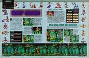 Article du magazine anglais EGM2, publié à l'époque où la version Jaguar de Rayman en était à 30% de son développement.