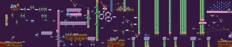 La map de la version PC.