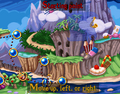 El mapa del mundo del juego.